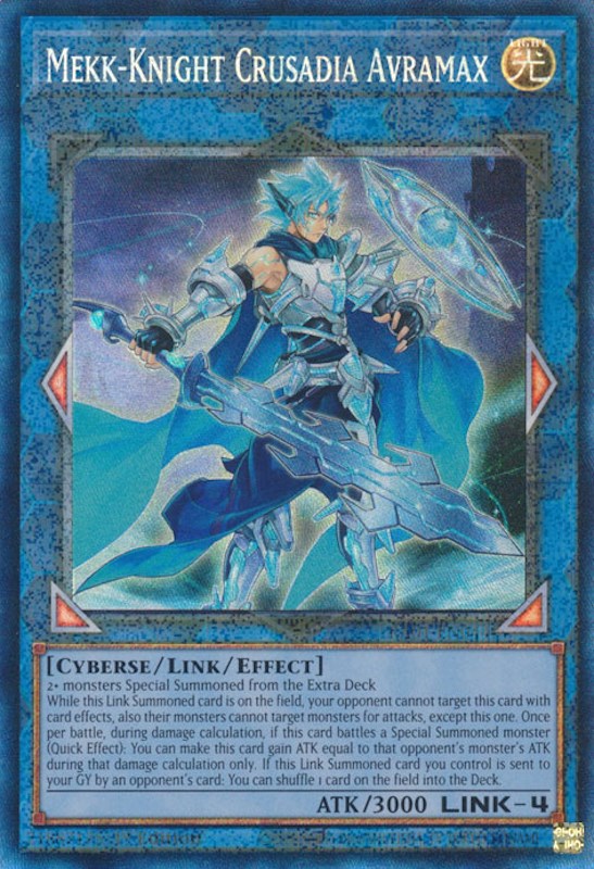 Mekk-Knight Crusadia Avramax [RA01-EN044] Prismatic Collector's Rare | Exor Games Summserside