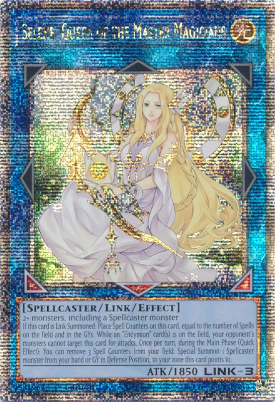 Selene, Queen of the Master Magicians [RA01-EN047] Quarter Century Secret Rare | Exor Games Summserside