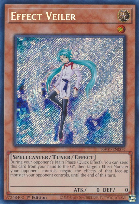 Effect Veiler [RA01-EN003] Secret Rare | Exor Games Summserside