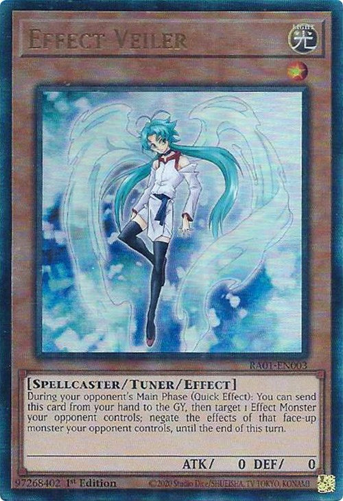 Effect Veiler [RA01-EN003] Prismatic Ultimate Rare | Exor Games Summserside