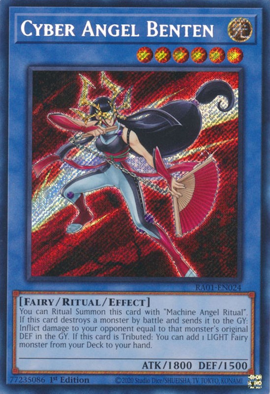 Cyber Angel Benten [RA01-EN024] Secret Rare | Exor Games Summserside