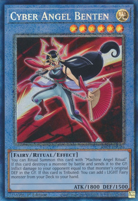 Cyber Angel Benten [RA01-EN024] Prismatic Collector's Rare | Exor Games Summserside