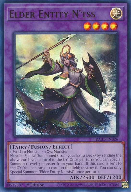 Elder Entity N'tss [RA01-EN026] Ultra Rare | Exor Games Summserside
