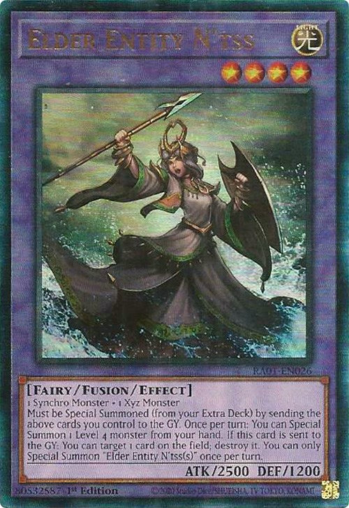 Elder Entity N'tss [RA01-EN026] Prismatic Ultimate Rare | Exor Games Summserside