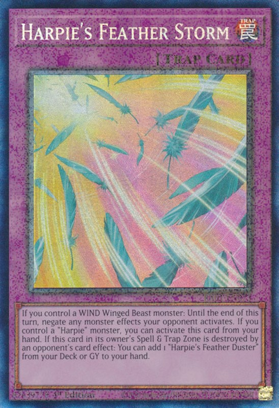 Harpie's Feather Storm [RA01-EN073] Prismatic Collector's Rare | Exor Games Summserside