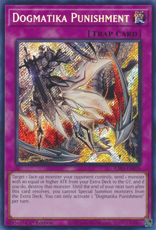 Dogmatika Punishment [RA01-EN076] Secret Rare | Exor Games Summserside