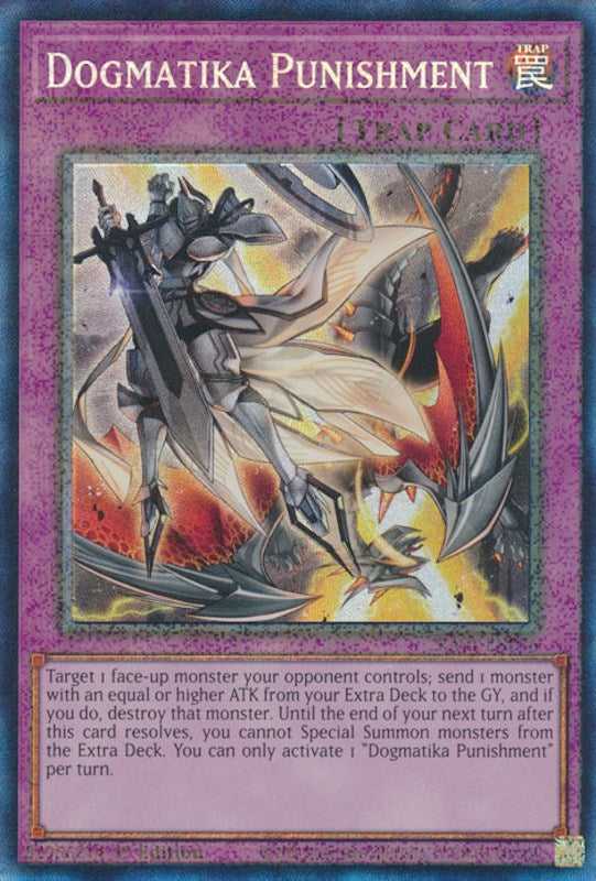 Dogmatika Punishment [RA01-EN076] Prismatic Collector's Rare | Exor Games Summserside