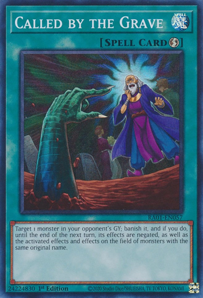Called by the Grave [RA01-EN057] Super Rare | Exor Games Summserside
