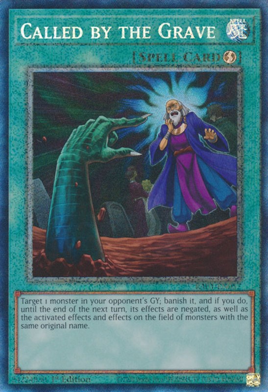 Called by the Grave [RA01-EN057] Prismatic Collector's Rare | Exor Games Summserside