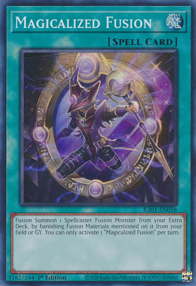 Magicalized Fusion [RA01-EN058] Super Rare | Exor Games Summserside