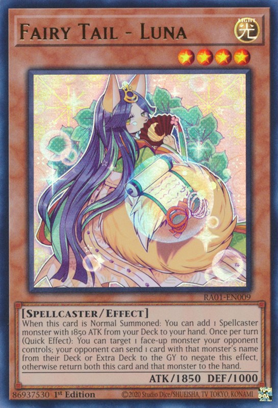 Fairy Tail - Luna [RA01-EN009] Ultra Rare | Exor Games Summserside