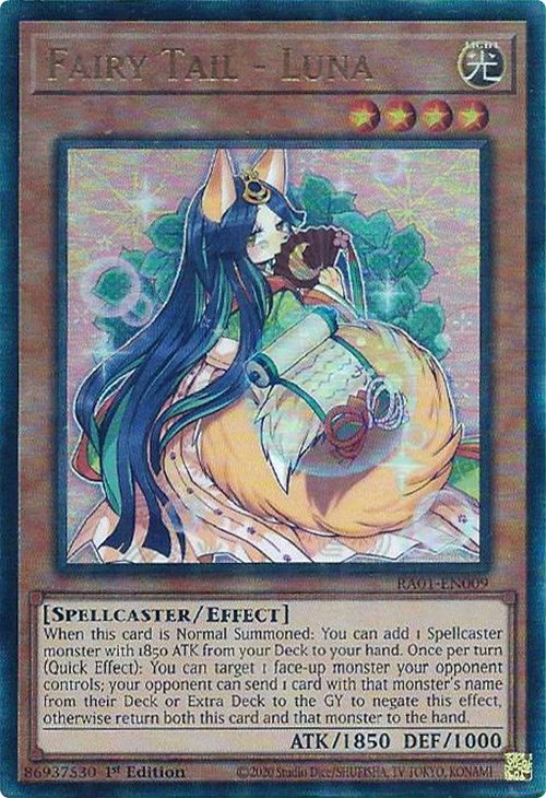 Fairy Tail - Luna [RA01-EN009] Prismatic Ultimate Rare | Exor Games Summserside