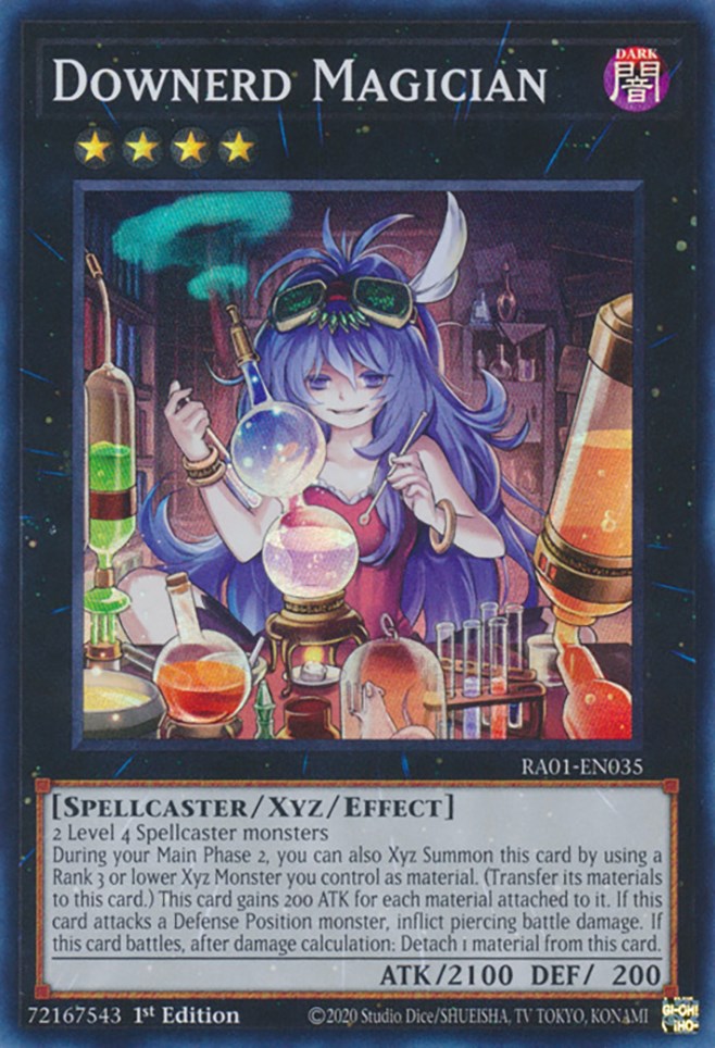 Downerd Magician [RA01-EN035] Super Rare | Exor Games Summserside