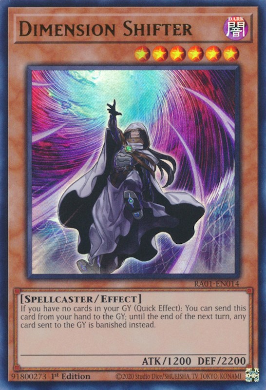 Dimension Shifter [RA01-EN014] Ultra Rare | Exor Games Summserside