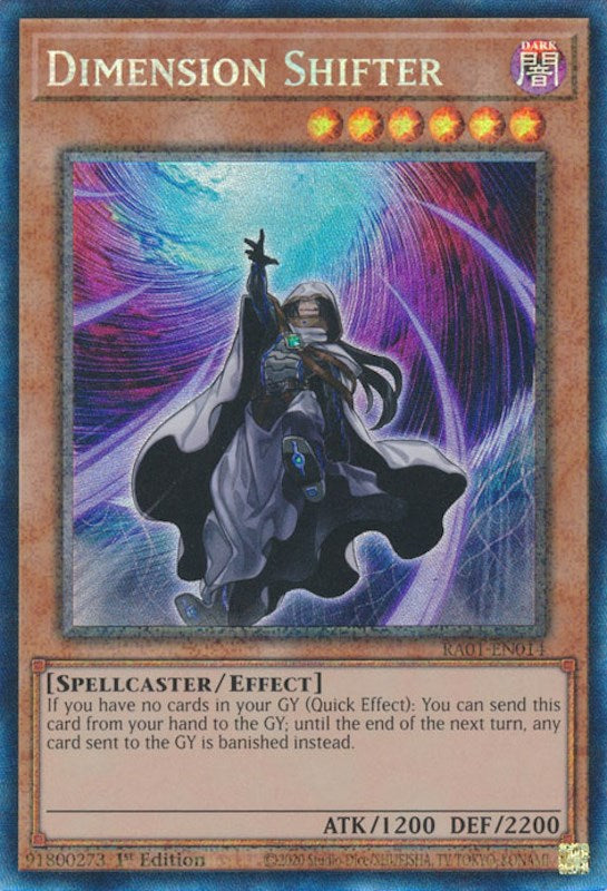 Dimension Shifter [RA01-EN014] Prismatic Collector's Rare | Exor Games Summserside