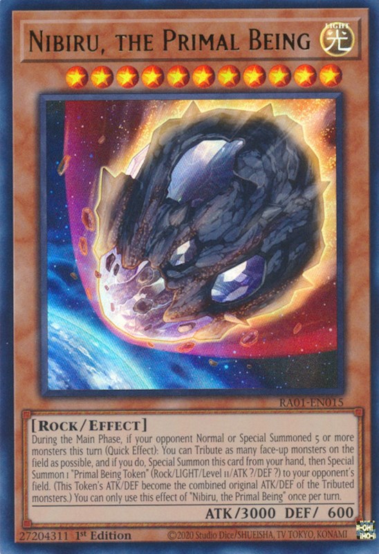 Nibiru, the Primal Being [RA01-EN015] Ultra Rare | Exor Games Summserside