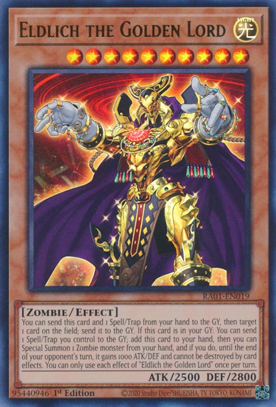 Eldlich the Golden Lord [RA01-EN019] Ultra Rare | Exor Games Summserside