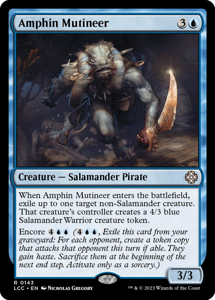 Amphin Mutineer [The Lost Caverns of Ixalan Commander] | Exor Games Summserside