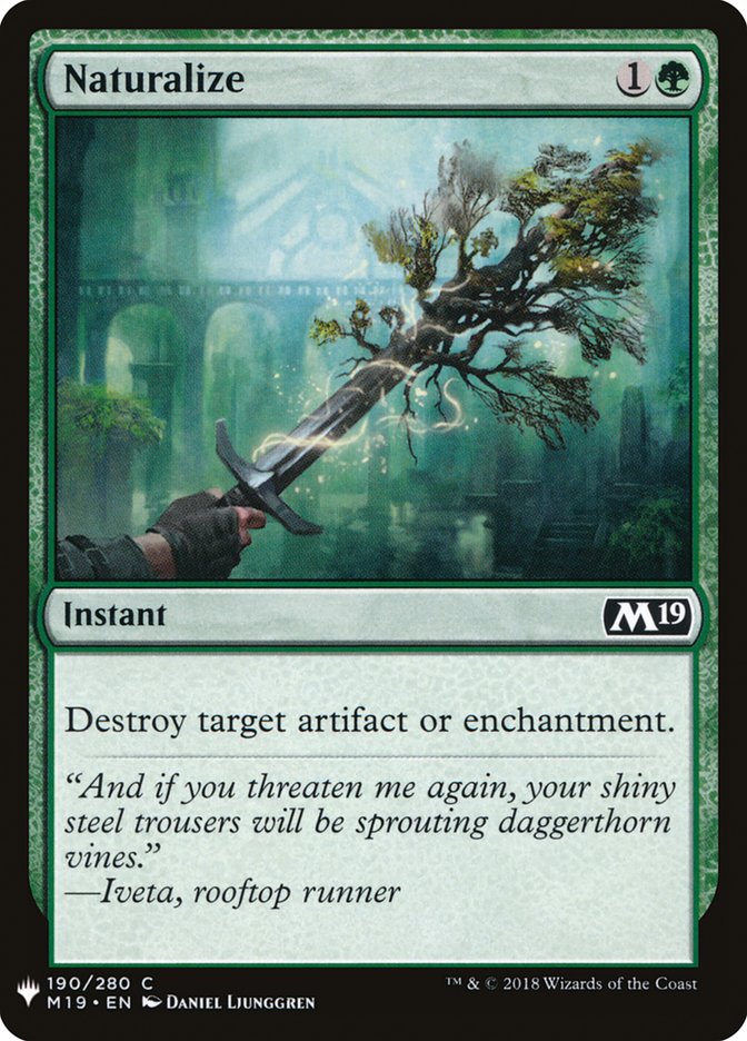 Naturalize [Mystery Booster] | Exor Games Summserside