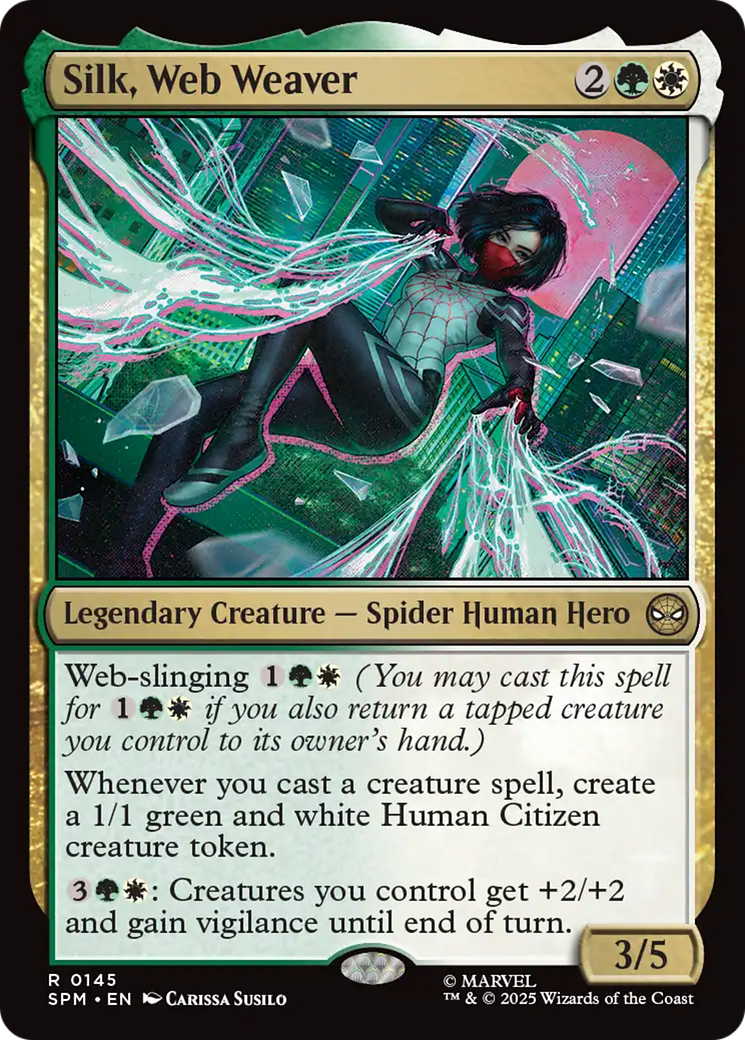 Silk, Web Weaver [Marvel's Spider-Man] | Exor Games Summserside