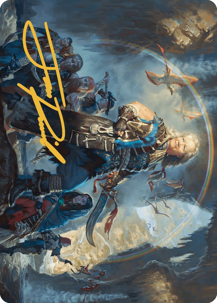 Admiral Brass, Unsinkable Art Card (Gold-Stamped Signature) [The Lost Caverns of Ixalan Art Series] | Exor Games Summserside