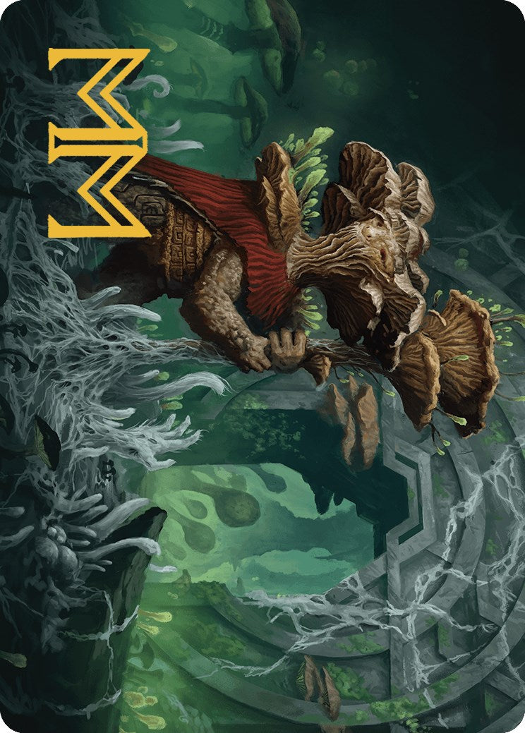 Tendril of the Mycotyrant Art Card (Gold-Stamped Signature) [The Lost Caverns of Ixalan Art Series] | Exor Games Summserside