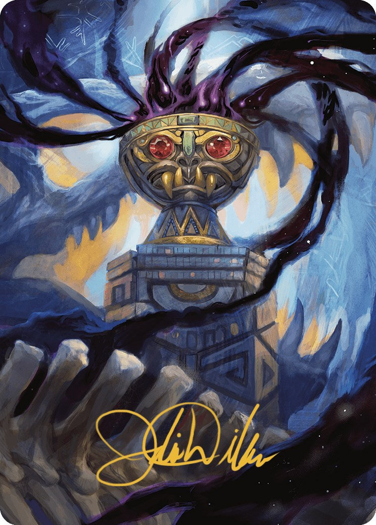 Chalice of the Void Art Card (Gold-Stamped Signature) [The Lost Caverns of Ixalan Art Series] | Exor Games Summserside