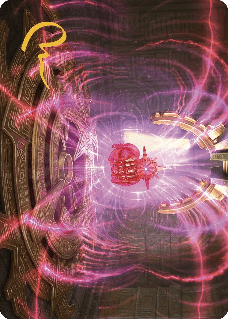 Locus of Enlightenment Art Card (Gold-Stamped Signature) [The Lost Caverns of Ixalan Art Series] | Exor Games Summserside