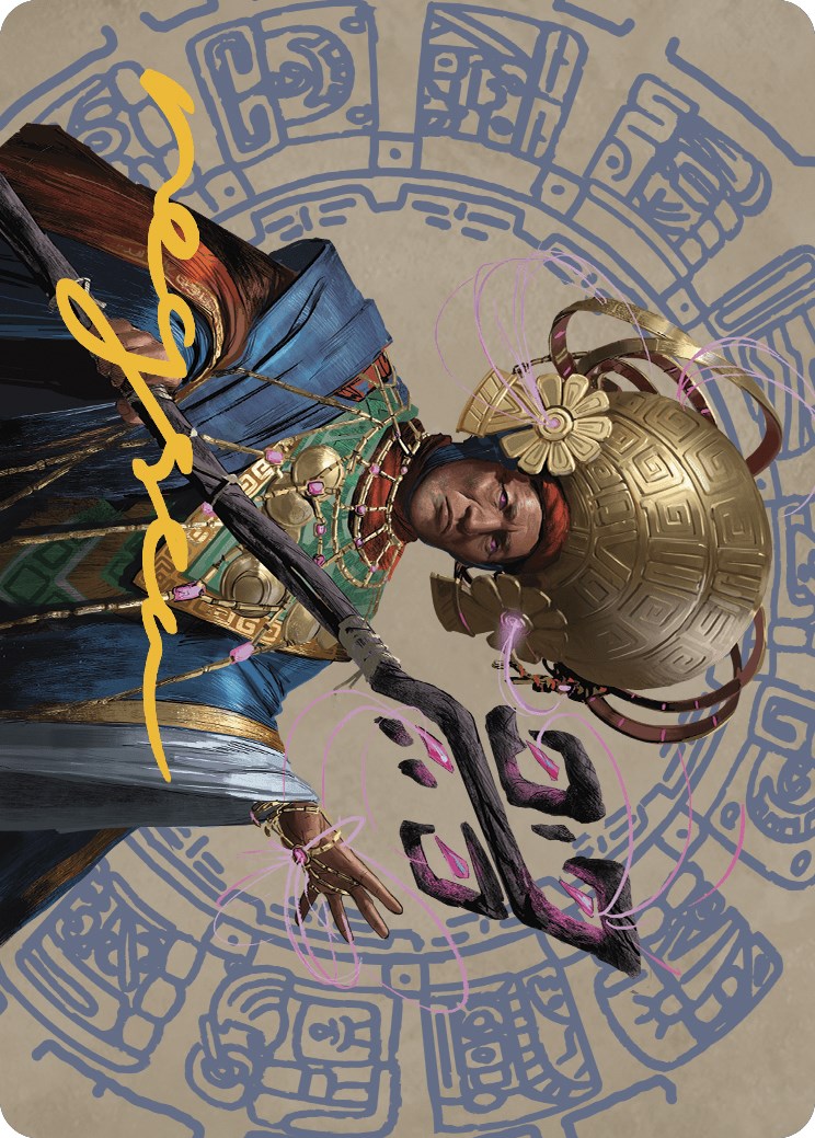 Akal Pakal, First Among Equals Art Card (46/81) (Gold-Stamped Signature) [The Lost Caverns of Ixalan Art Series] | Exor Games Summserside