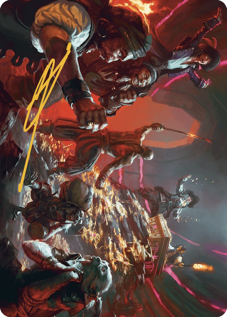 Hit the Mother Lode Art Card (Gold-Stamped Signature) [The Lost Caverns of Ixalan Art Series] | Exor Games Summserside