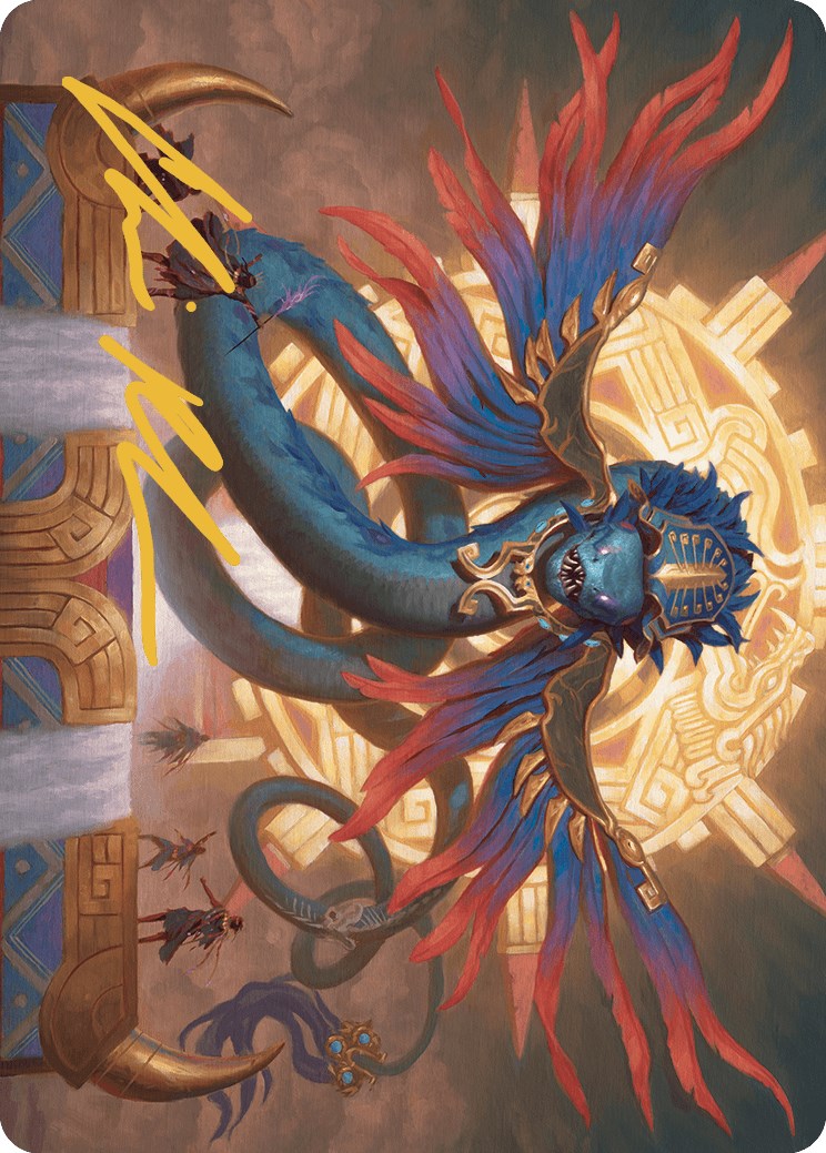 Ojer Pakpatiq, Deepest Epoch Art Card (13/81) (Gold-Stamped Signature) [The Lost Caverns of Ixalan Art Series] | Exor Games Summserside