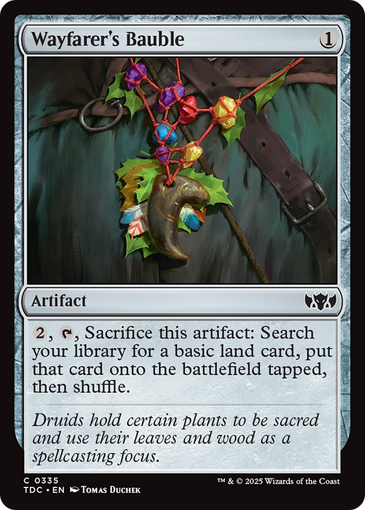 Wayfarer's Bauble [Tarkir: Dragonstorm Commander] | Exor Games Summserside