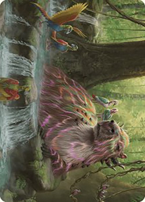 Basking Capybara Art Card [The Lost Caverns of Ixalan Art Series] | Exor Games Summserside