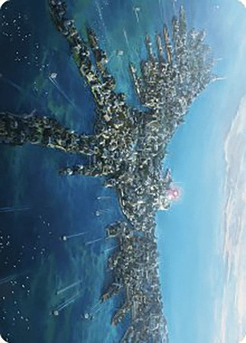 Restless Anchorage Art Card [The Lost Caverns of Ixalan Art Series] | Exor Games Summserside