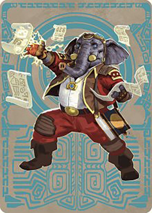 Quintorius Kand Art Card (65/81) [The Lost Caverns of Ixalan Art Series] | Exor Games Summserside