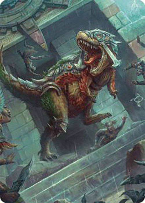 Carnage Tyrant Art Card [The Lost Caverns of Ixalan Art Series] | Exor Games Summserside