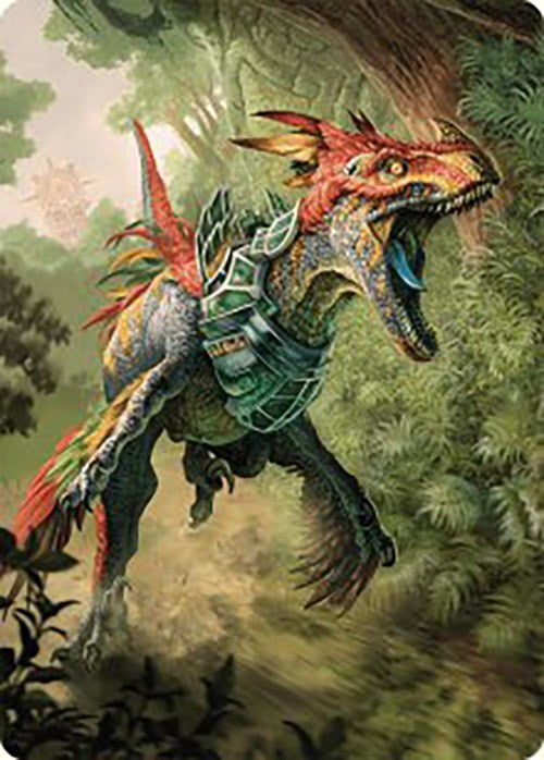 Dinosaur Token Art Card [The Lost Caverns of Ixalan Art Series] | Exor Games Summserside