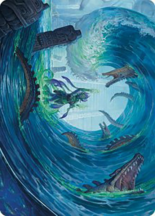 Wave Goodbye Art Card [The Lost Caverns of Ixalan Art Series] | Exor Games Summserside