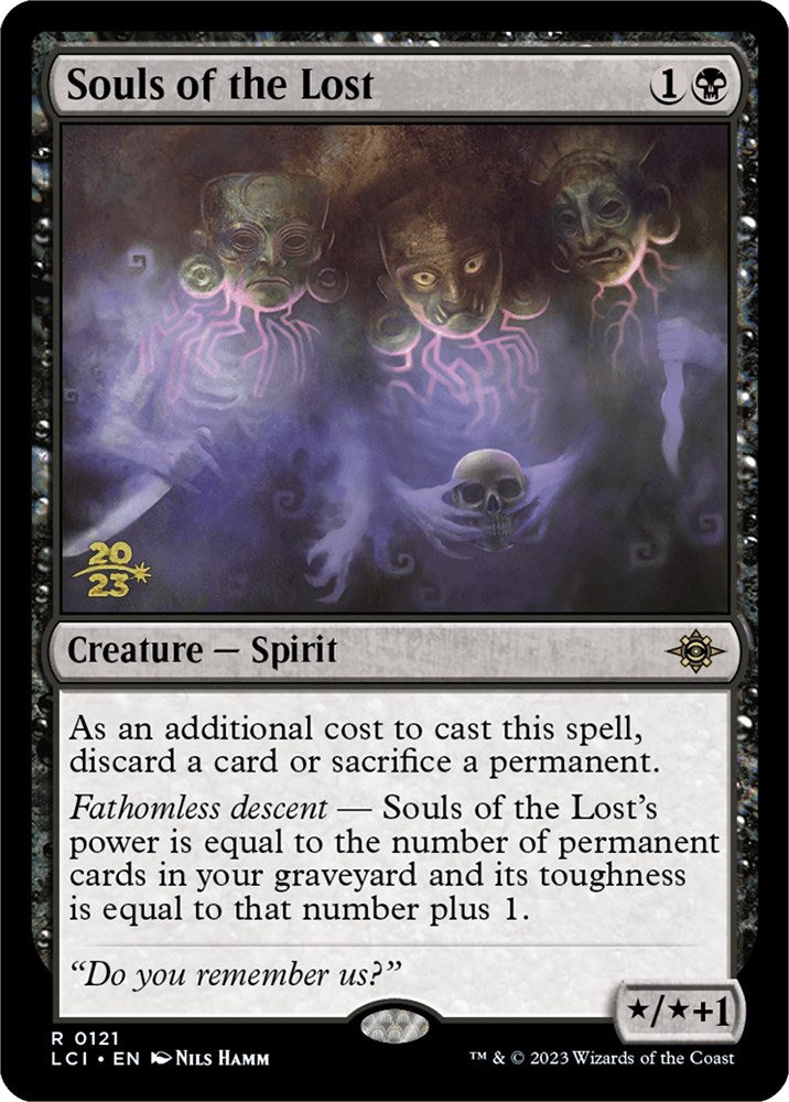 Souls of the Lost [The Lost Caverns of Ixalan Prerelease Cards] | Exor Games Summserside