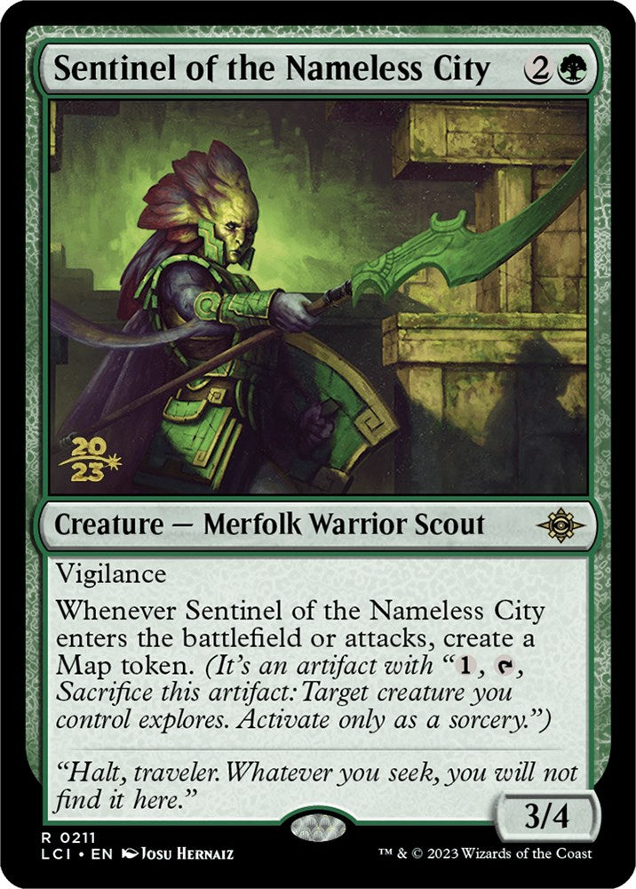 Sentinel of the Nameless City [The Lost Caverns of Ixalan Prerelease Cards] | Exor Games Summserside