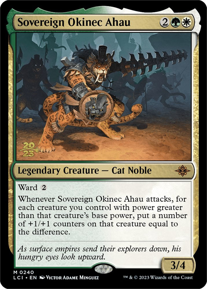 Sovereign Okinec Ahau [The Lost Caverns of Ixalan Prerelease Cards] | Exor Games Summserside