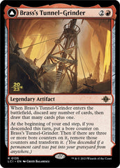 Brass's Tunnel-Grinder // Tecutlan, the Searing Rift [The Lost Caverns of Ixalan Prerelease Cards] | Exor Games Summserside