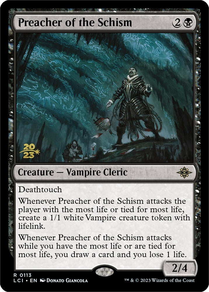 Preacher of the Schism [The Lost Caverns of Ixalan Prerelease Cards] | Exor Games Summserside