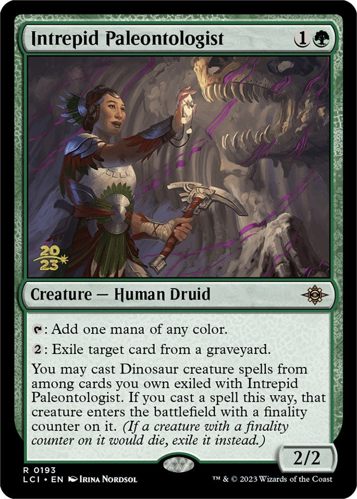 Intrepid Paleontologist [The Lost Caverns of Ixalan Prerelease Cards] | Exor Games Summserside