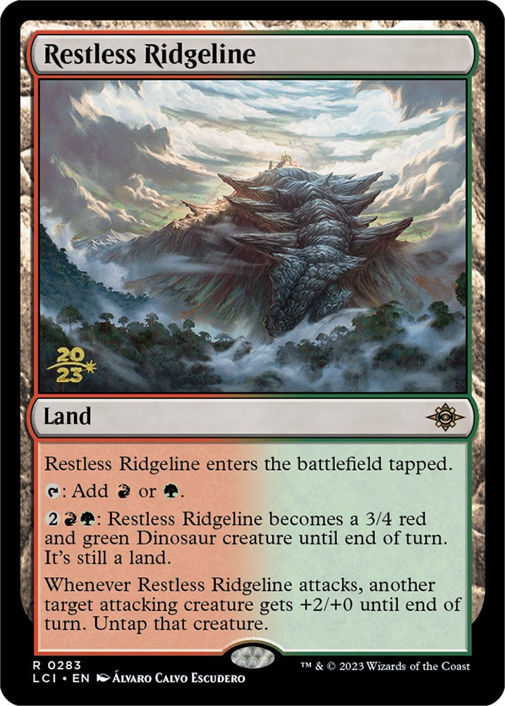 Restless Ridgeline [The Lost Caverns of Ixalan Prerelease Cards] | Exor Games Summserside