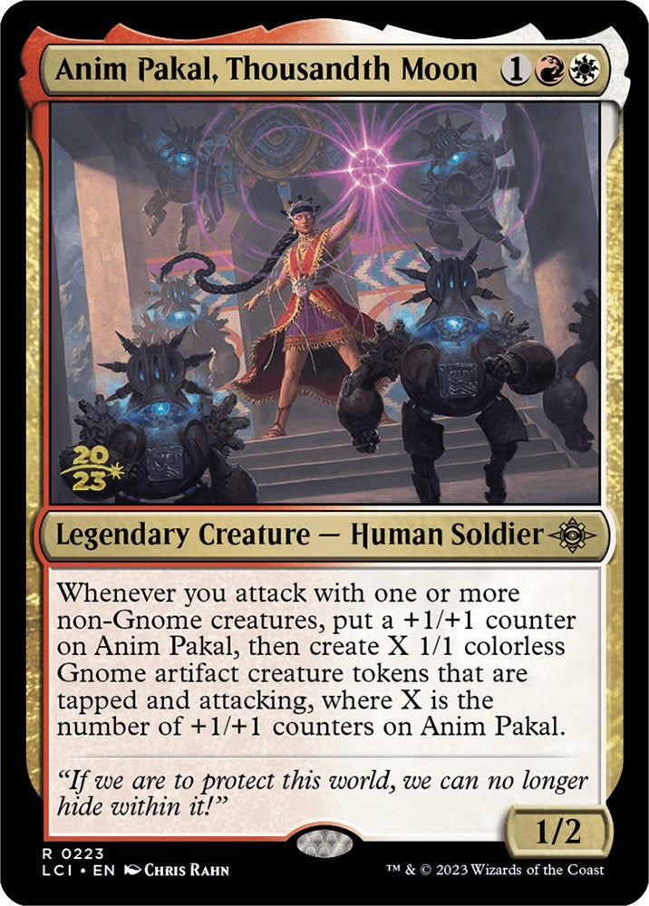 Anim Pakal, Thousandth Moon [The Lost Caverns of Ixalan Prerelease Cards] | Exor Games Summserside