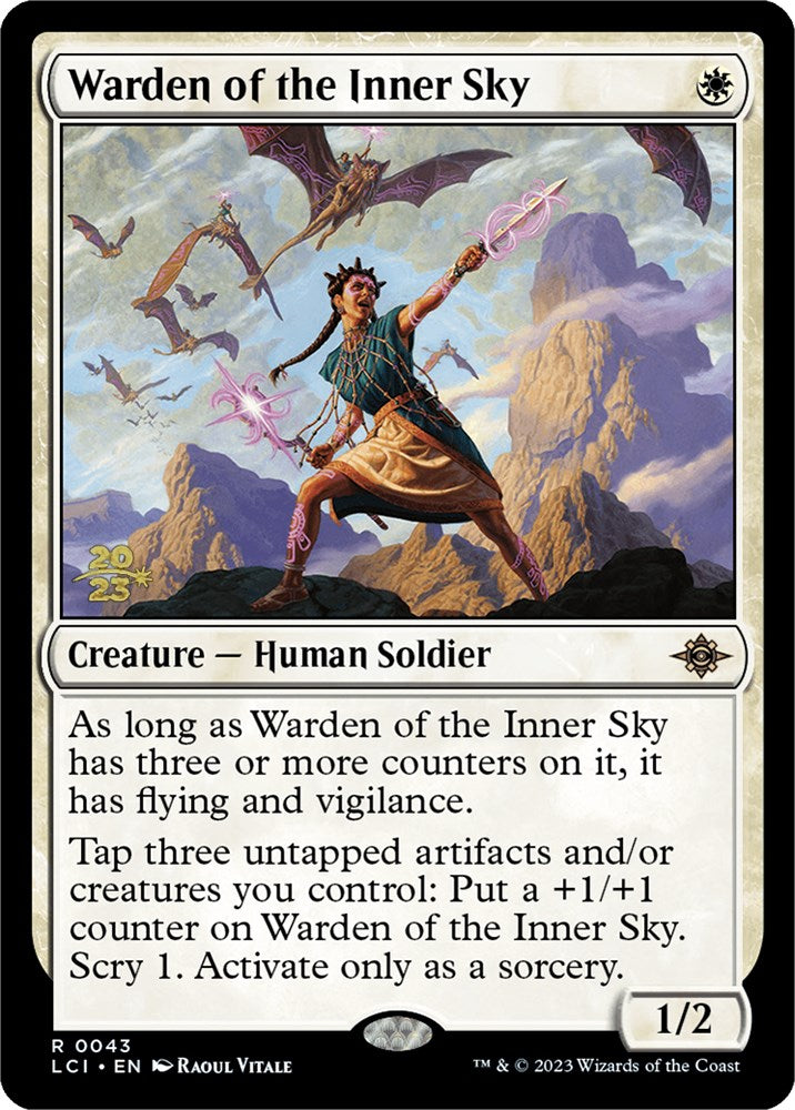 Warden of the Inner Sky [The Lost Caverns of Ixalan Prerelease Cards] | Exor Games Summserside