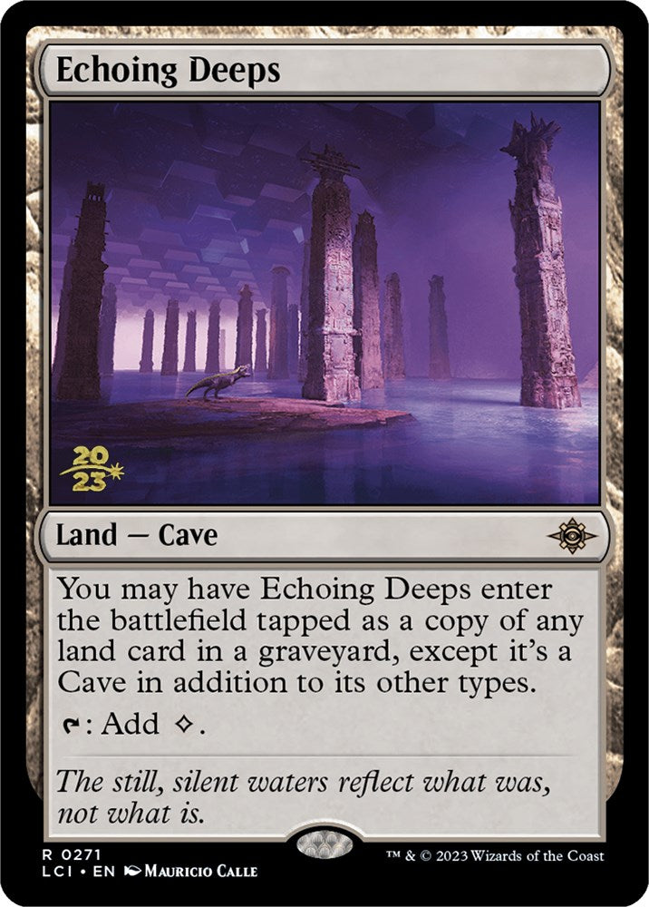 Echoing Deeps [The Lost Caverns of Ixalan Prerelease Cards] | Exor Games Summserside