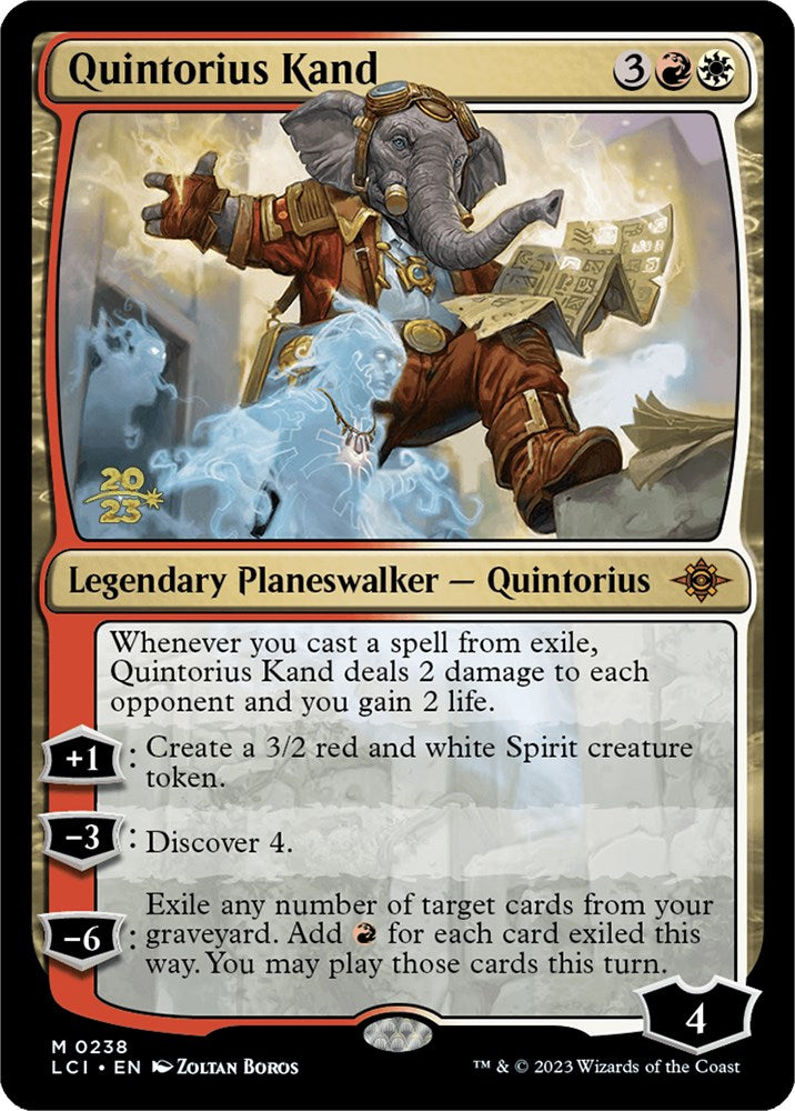 Quintorius Kand [The Lost Caverns of Ixalan Prerelease Cards] | Exor Games Summserside