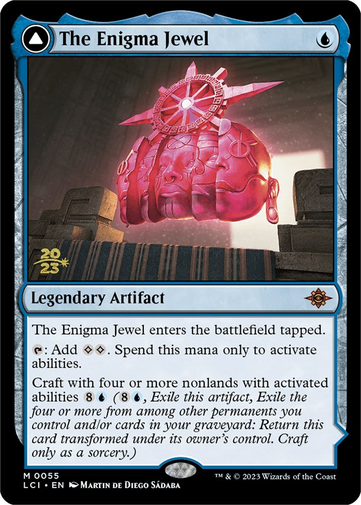 The Enigma Jewel // Locus of Enlightenment [The Lost Caverns of Ixalan Prerelease Cards] | Exor Games Summserside